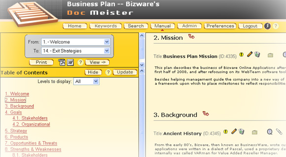 online document, collaboration, planning